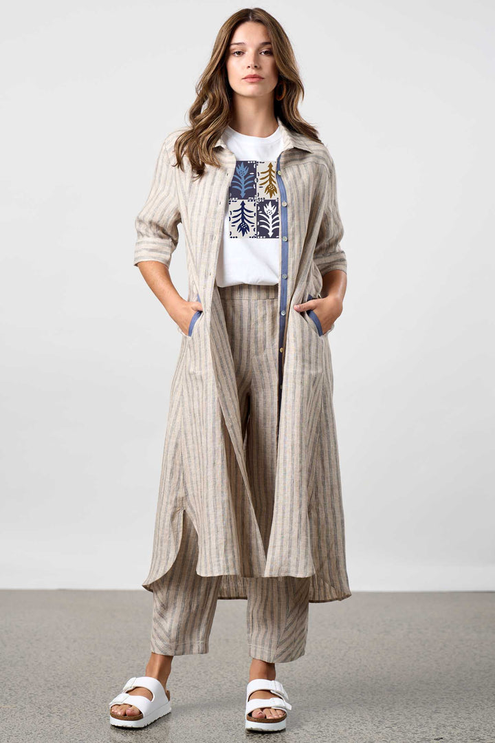 Interval Shirt Dress in Pumice