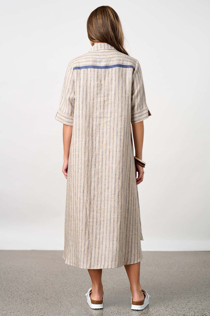 Interval Shirt Dress in Pumice