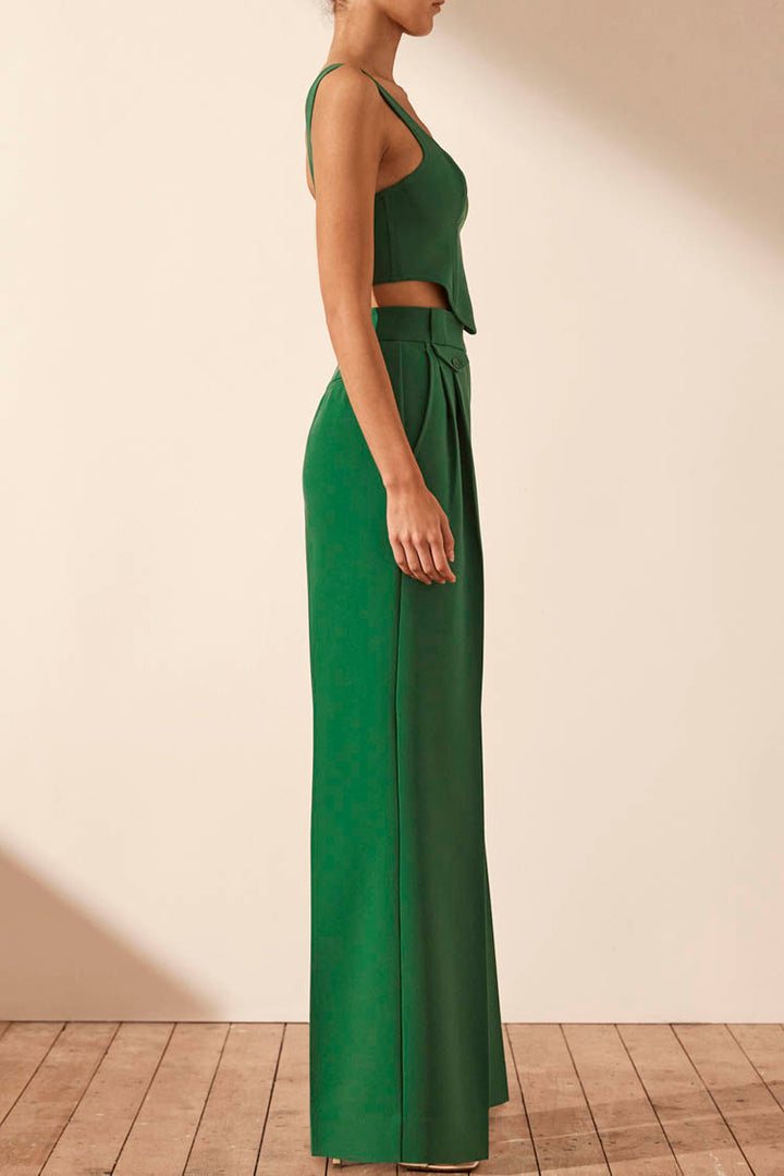 Irena High Waisted Tailored Pant