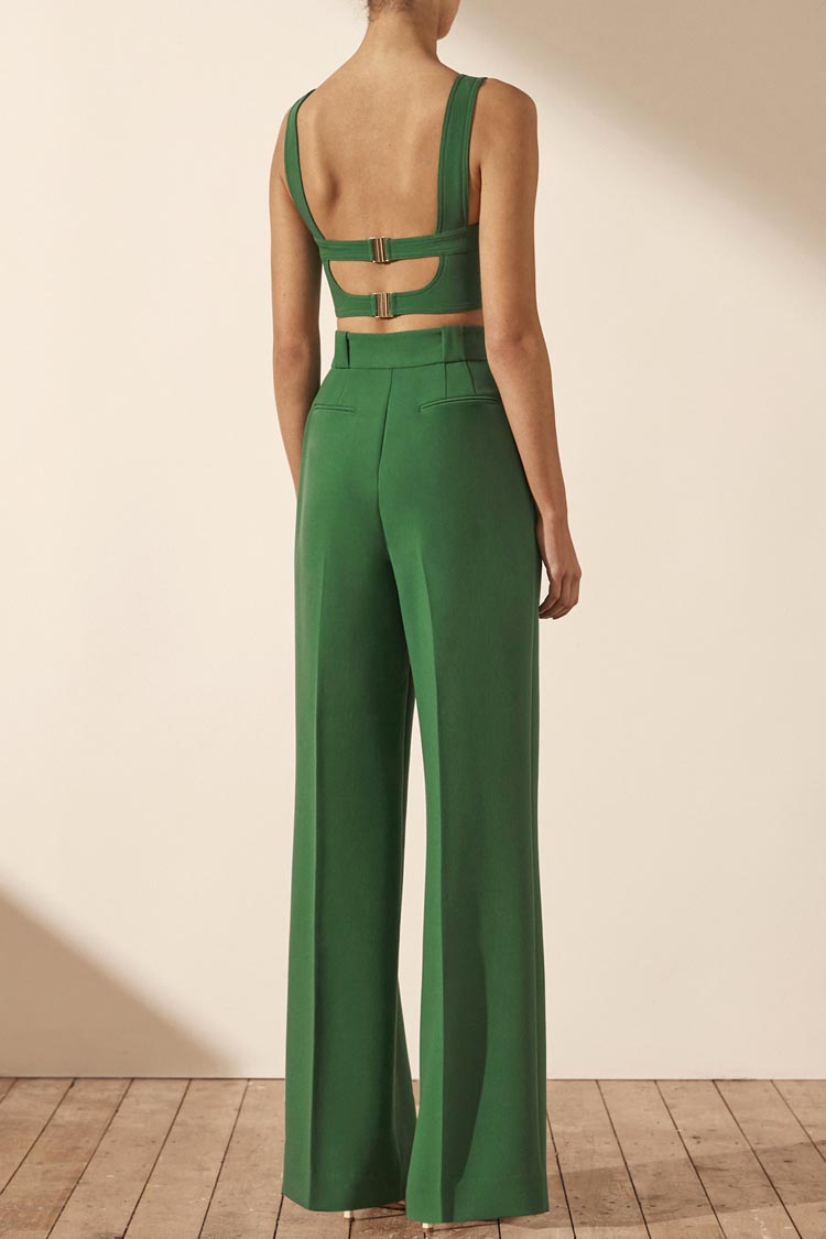 Irena High Waisted Tailored Pant