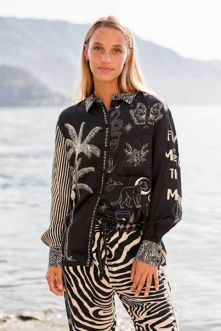Isabel Printed Shirt in Magic