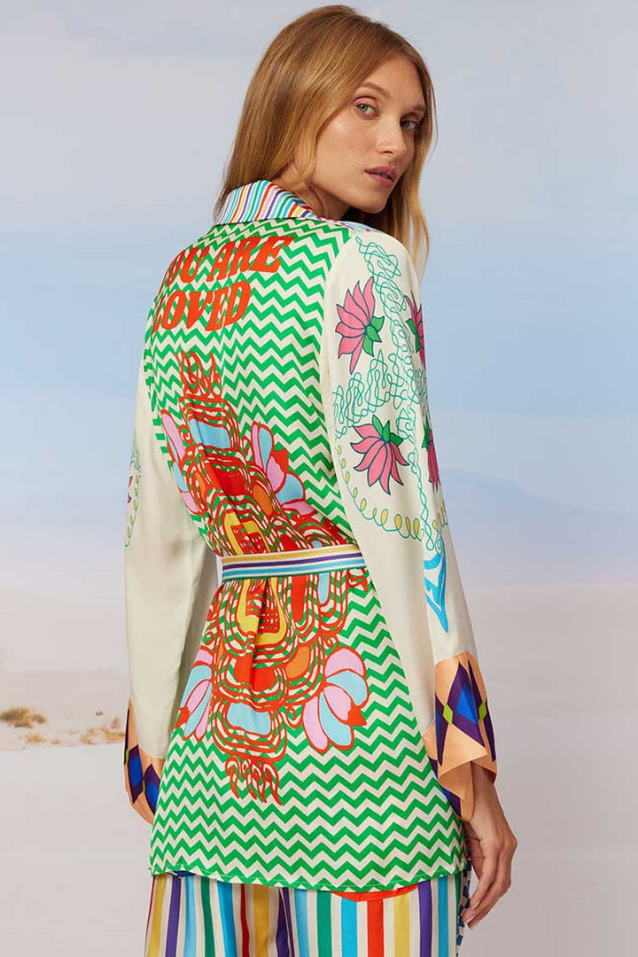 Isabella Kimono Belted Jacket