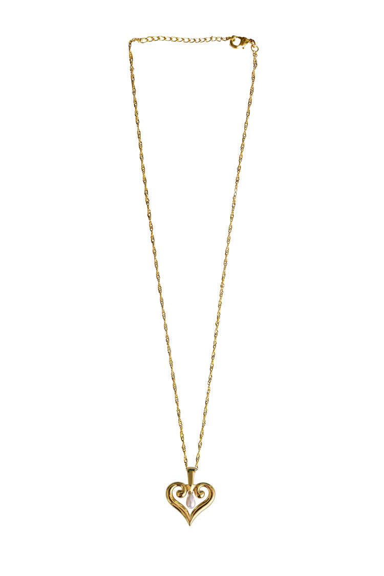 Isabella Necklace in Gold | Twist Chain
