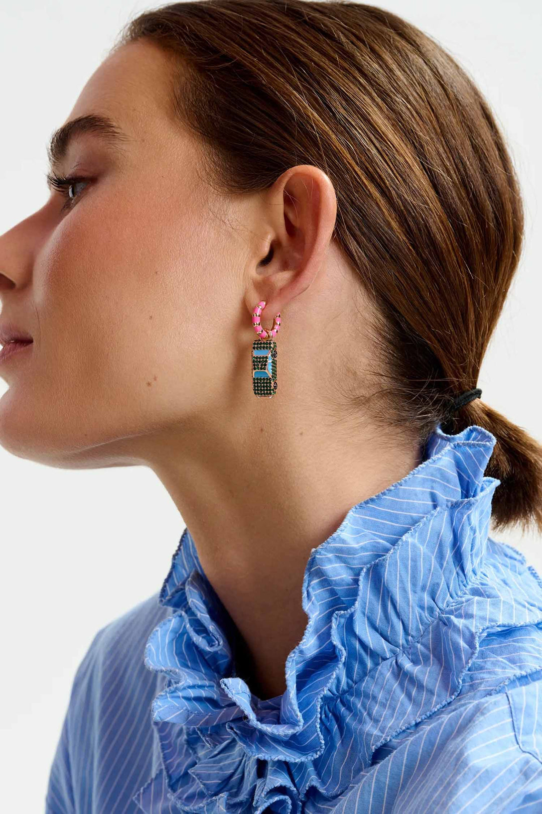 Istritti Hoop Earrings - Bee & Car