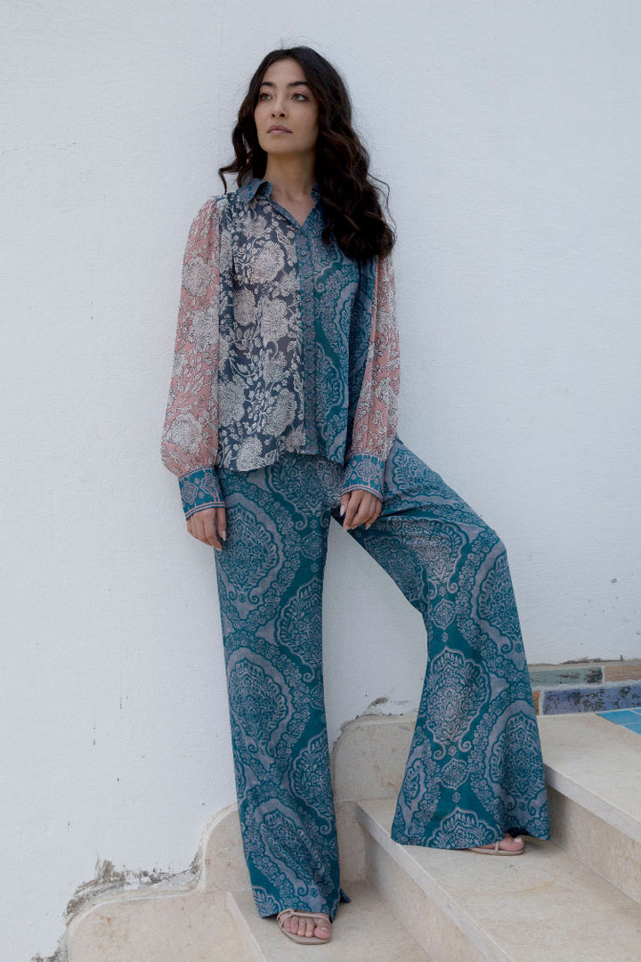 Ivy Shirt in Indigo Henna