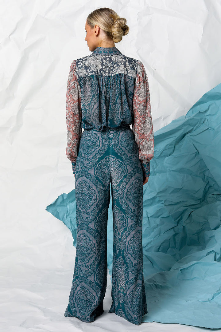 Ivy Shirt in Indigo Henna