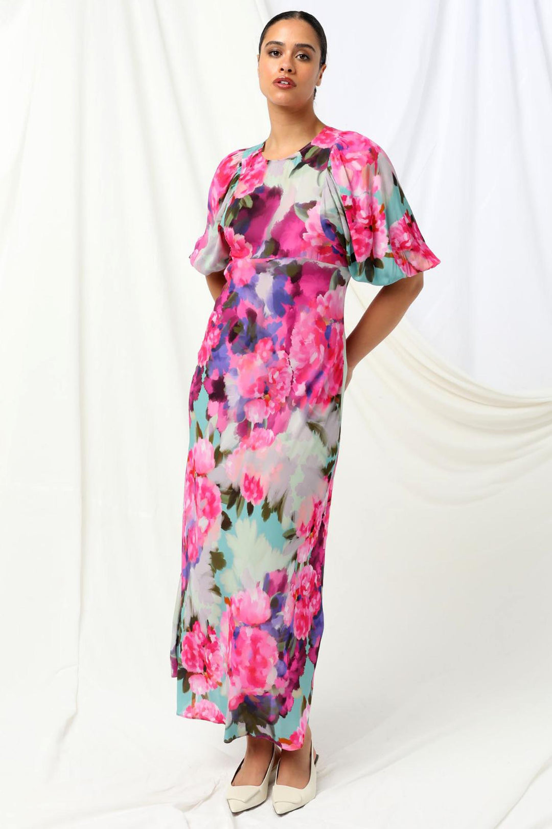 Jack Maxi Dress in Bloom Shadows