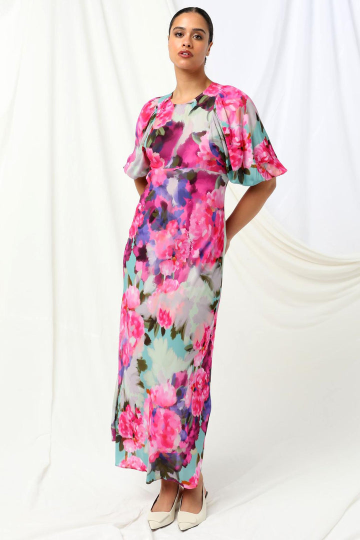 Jack Maxi Dress in Bloom Shadows