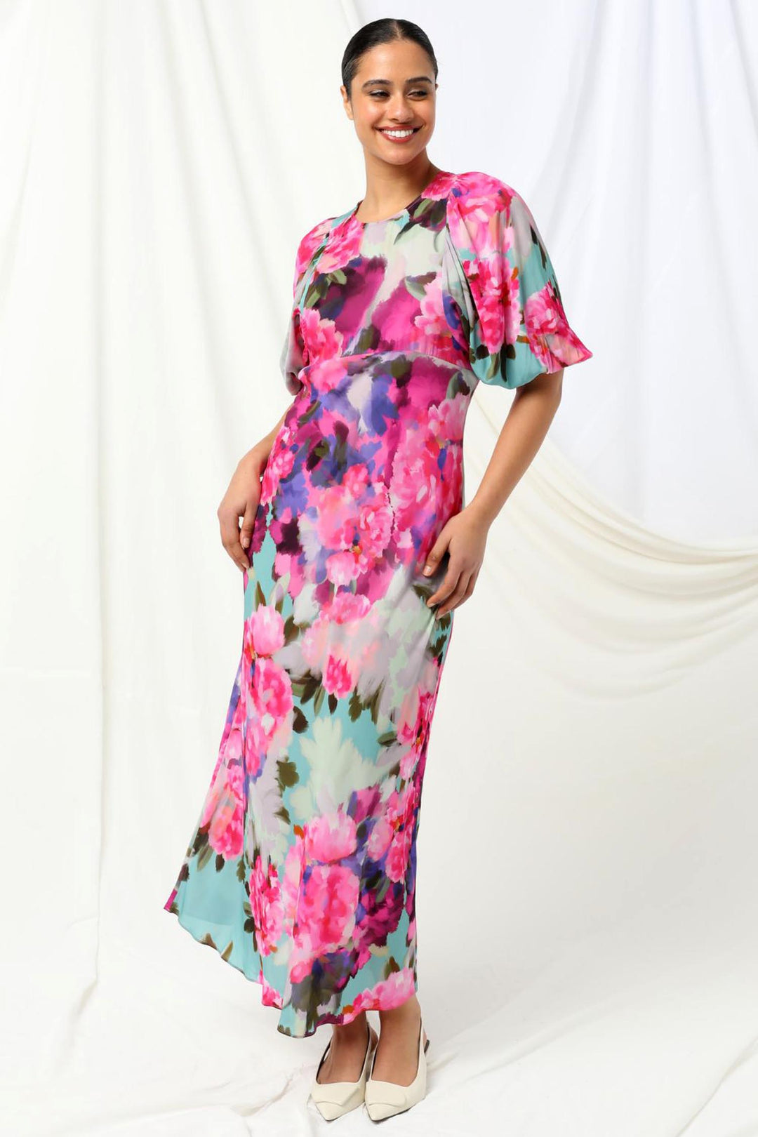 Jack Maxi Dress in Bloom Shadows
