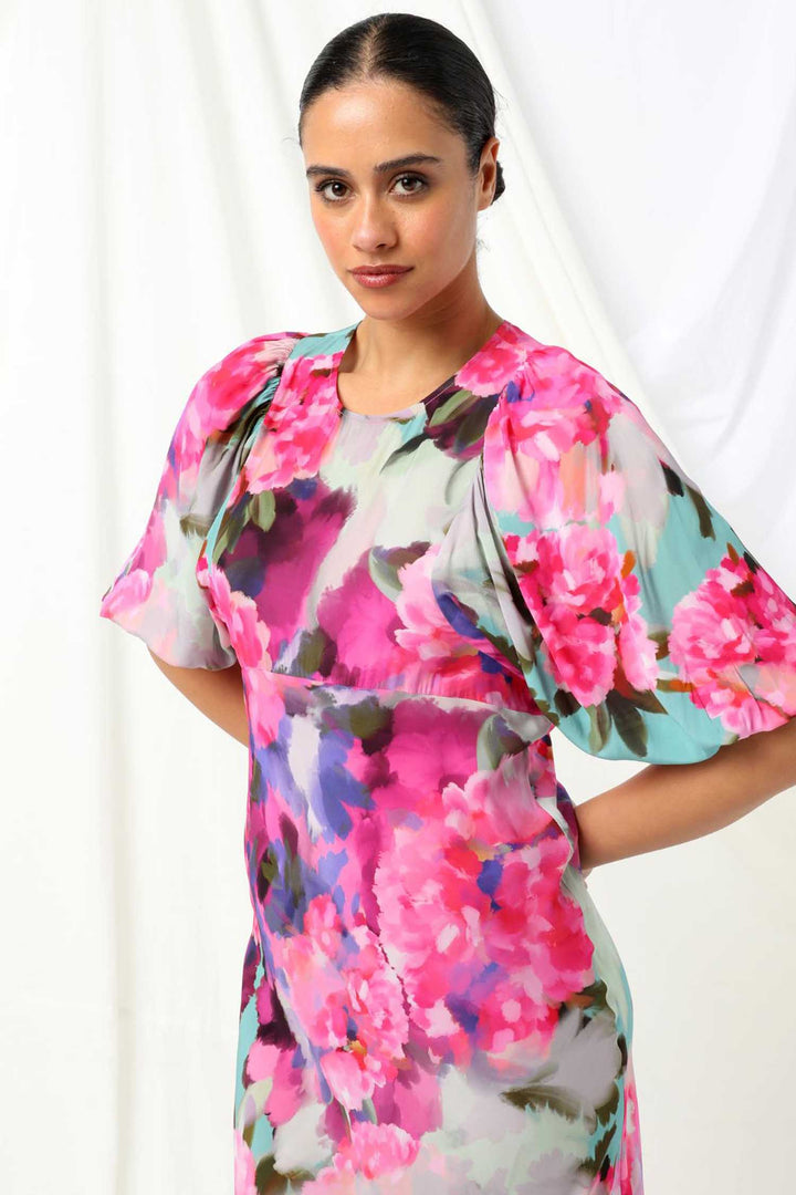 Jack Maxi Dress in Bloom Shadows