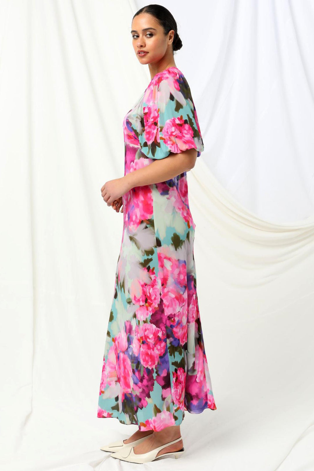 Jack Maxi Dress in Bloom Shadows