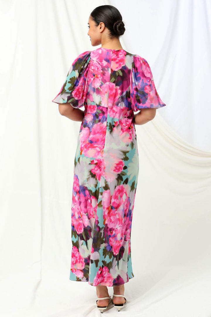 Jack Maxi Dress in Bloom Shadows