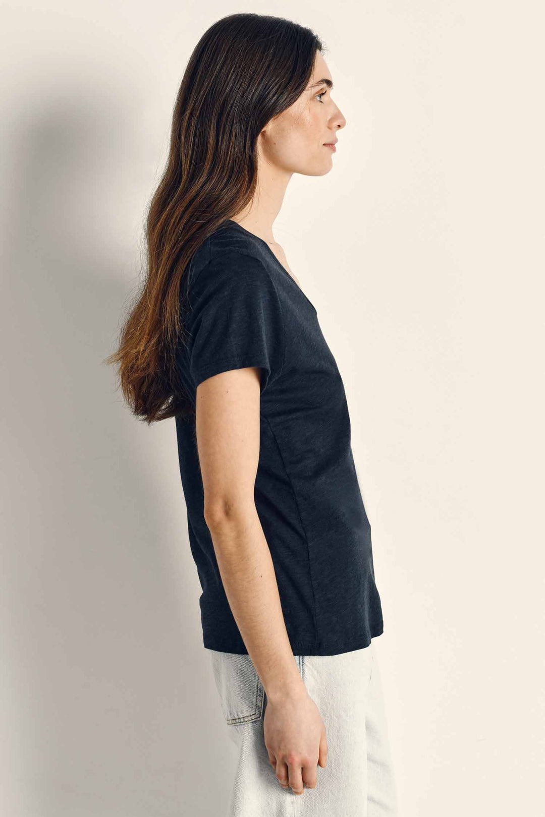 Jacksonville U Collar SS T-Shirt in Navy