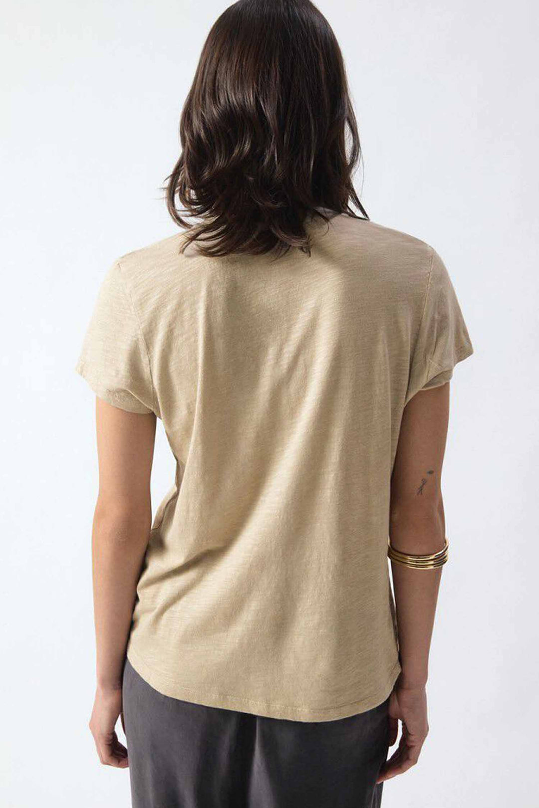 Jacksonville U Collar SS T-Shirt in Vintage Rye