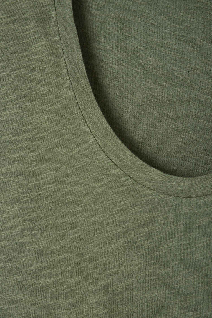 Jacksonville U Collar SS T-Shirt in Vintage Khaki