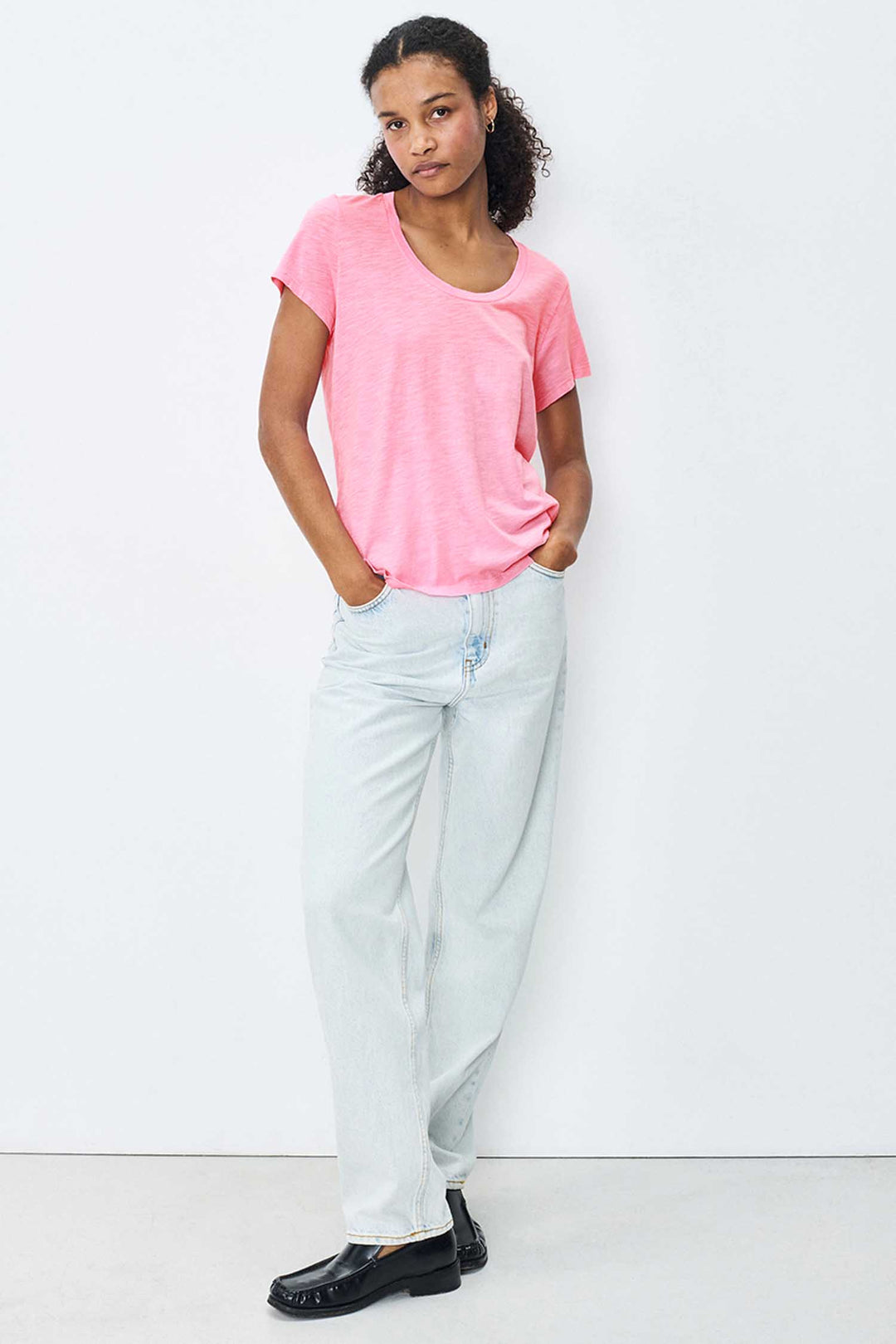 Jacksonville U Collar SS T-Shirt in Vintage Kiss