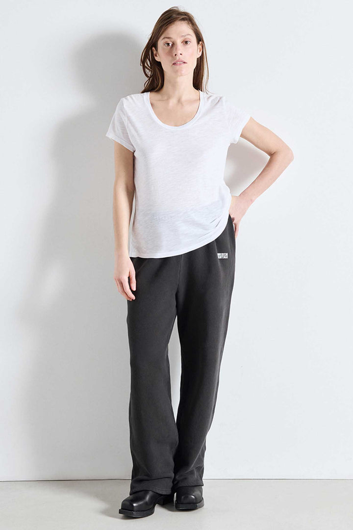 Jacksonville U Collar SS T-Shirt in White