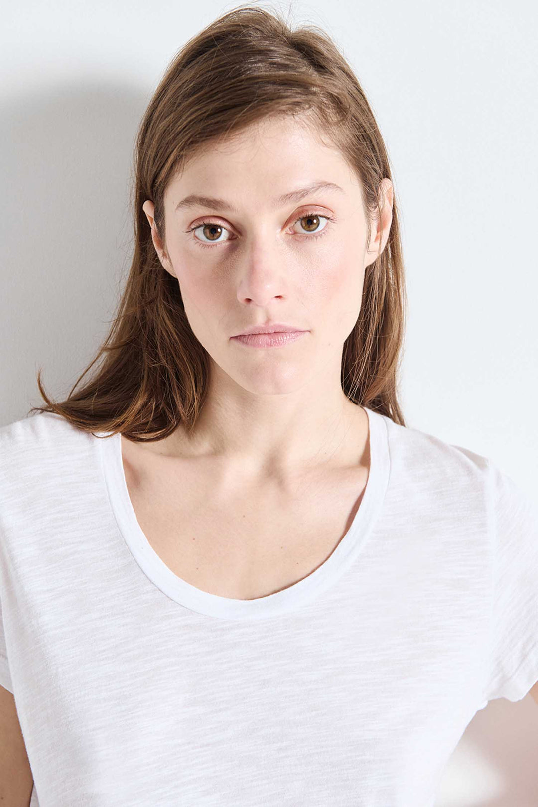 Jacksonville U Collar SS T-Shirt in White