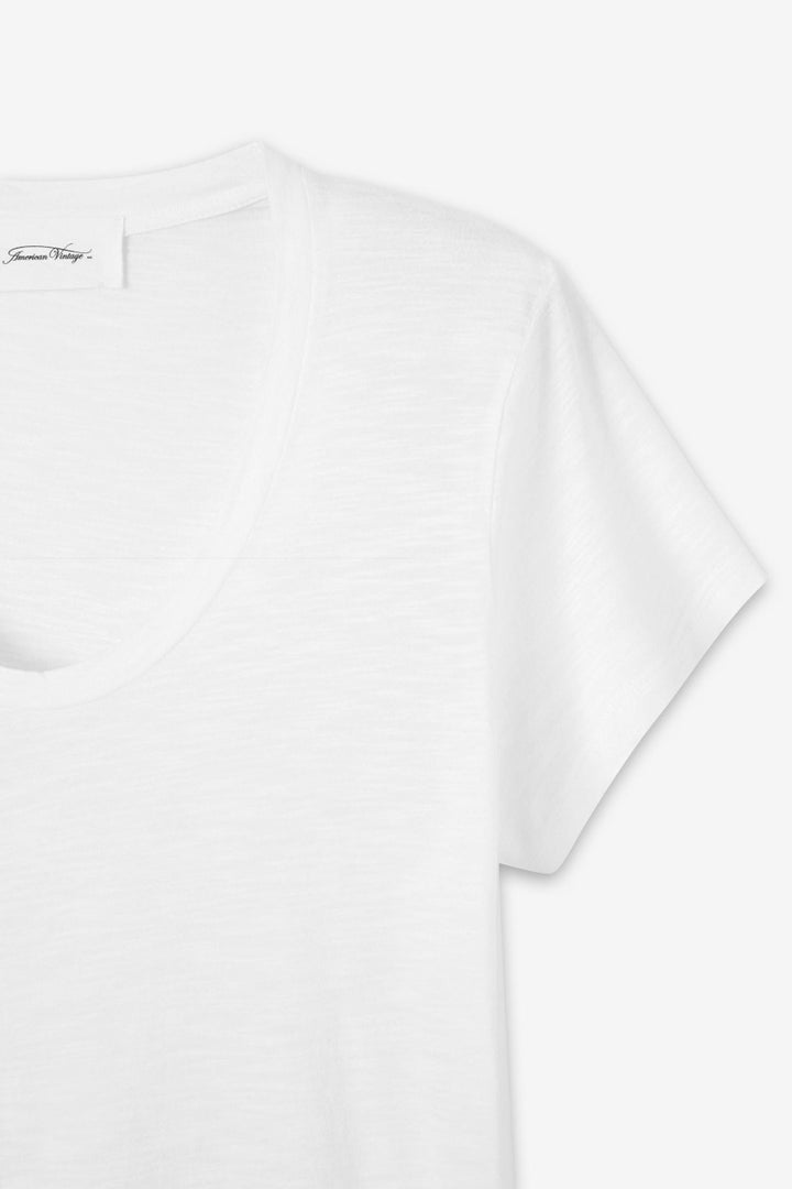 Jacksonville U Collar SS T-Shirt in White