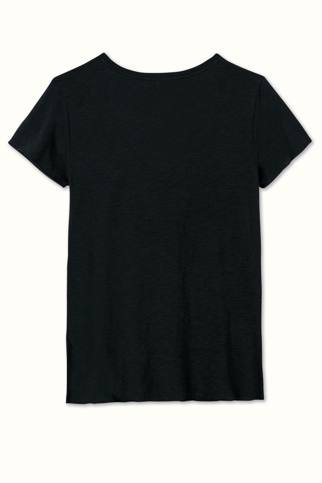 Jacksonville V-Neck SS T-Shirt in Black