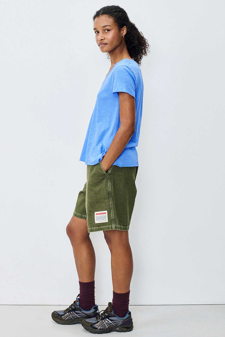 Jacksonville V-Neck SS T-Shirt in Vintage Celestial