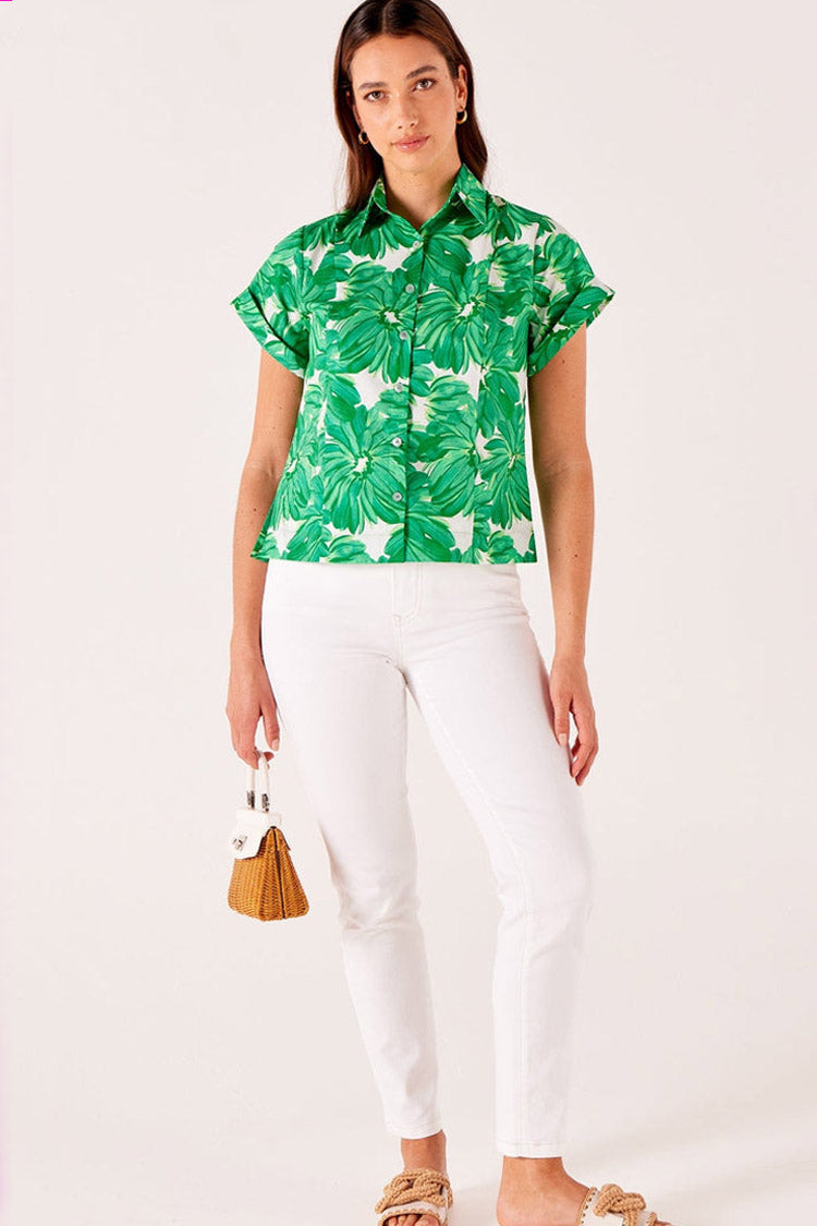 Jade Fleurette Shirt | FINAL SALE