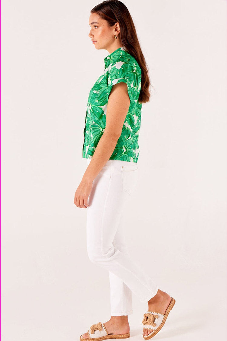 Jade Fleurette Shirt | FINAL SALE