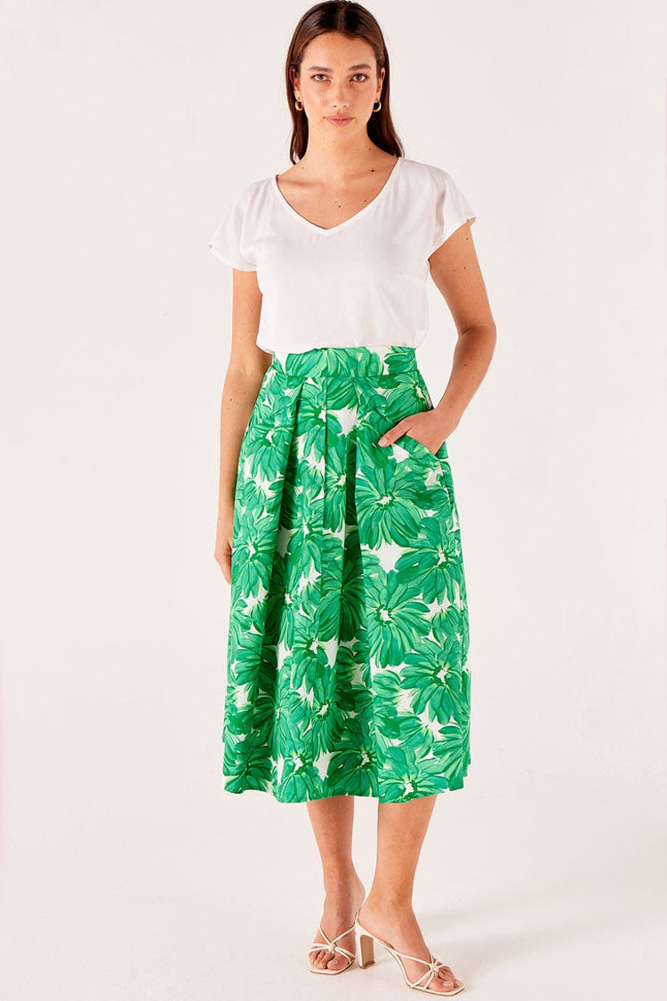 Jade Fleurette Skirt | FINAL SALE
