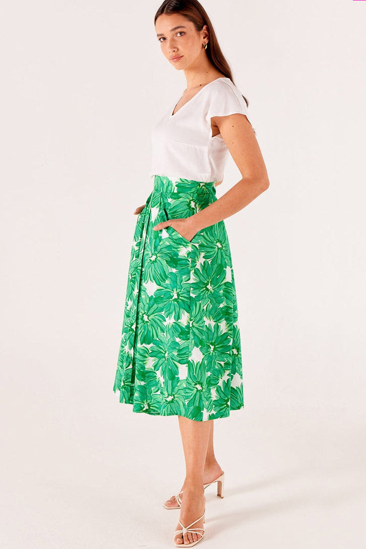 Jade Fleurette Skirt