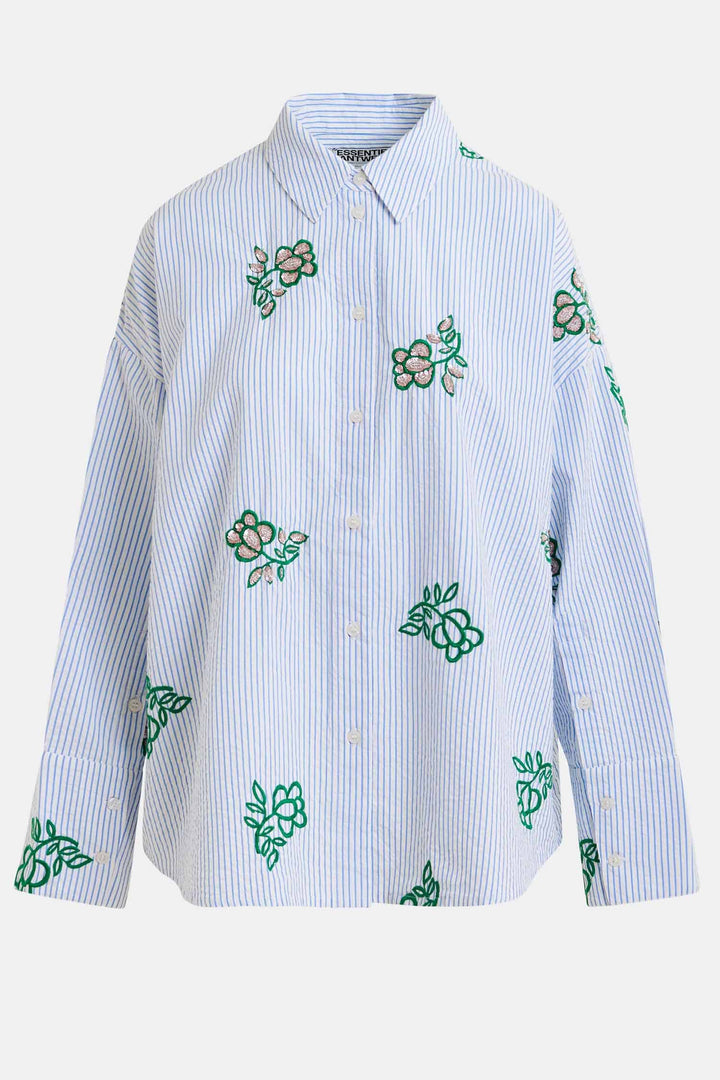Jalinki Overboard Shirt in Off White