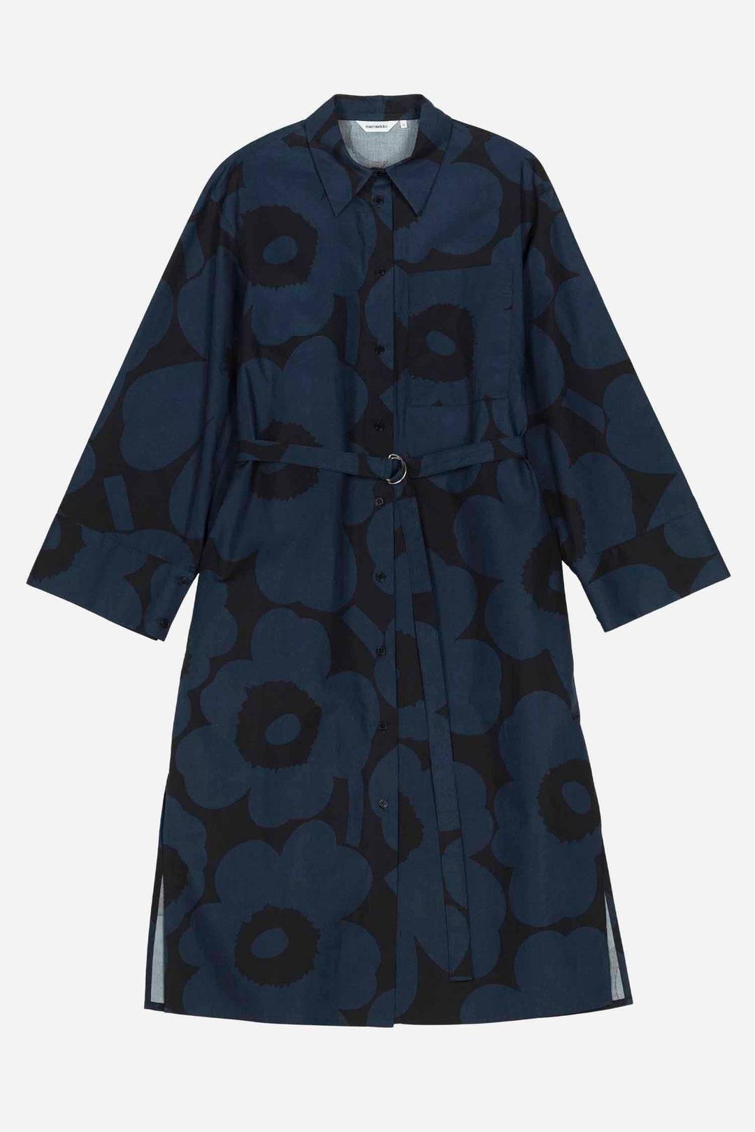 Jälki Unikko Indigo Shirt Dress
