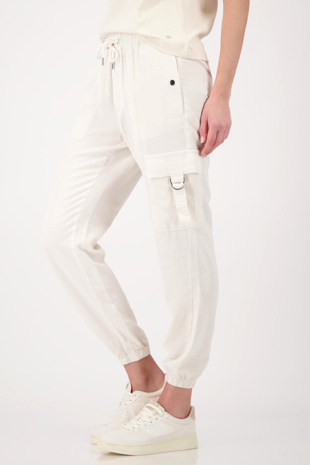Jana Lyocell Blend Pants in Marble