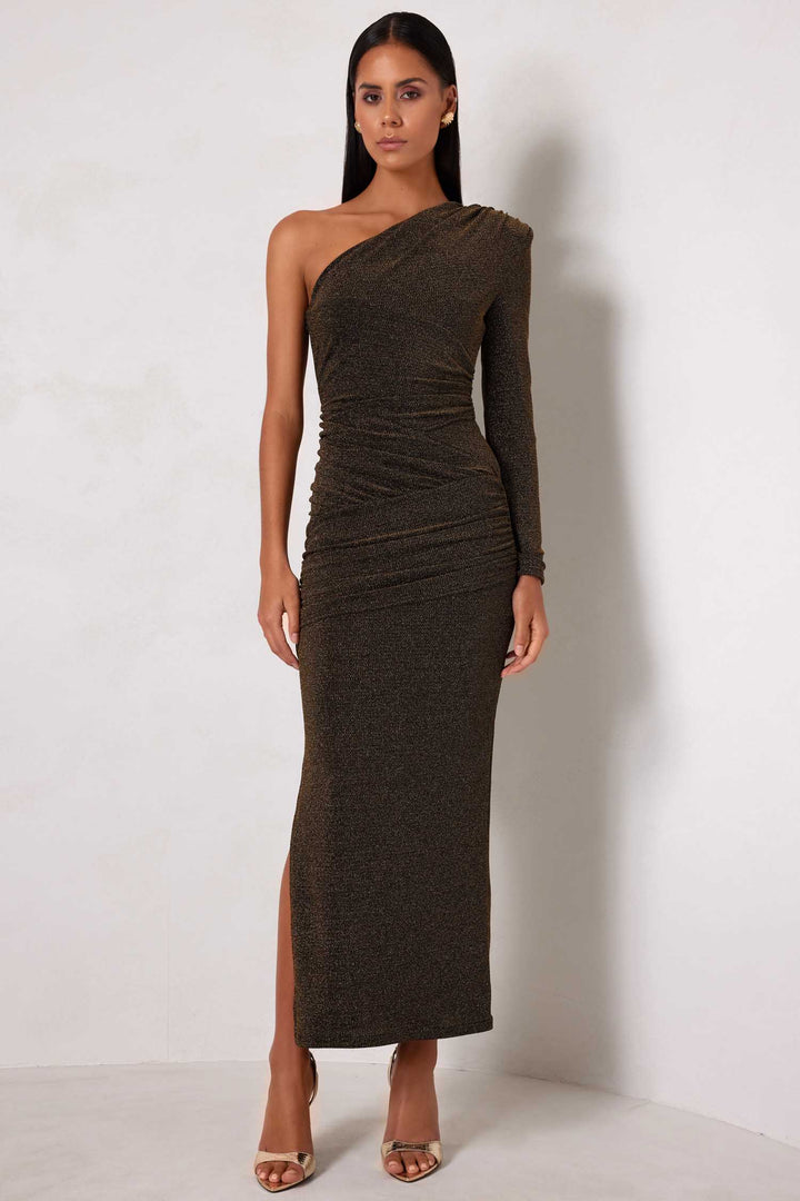 Jane One-Shoulder Maxi Dress