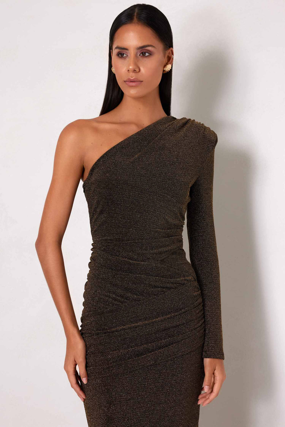 Jane One-Shoulder Maxi Dress