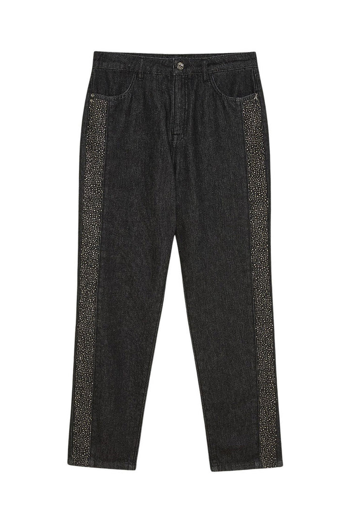 Ankle Jeans w Rhinestones | FINAL SALE