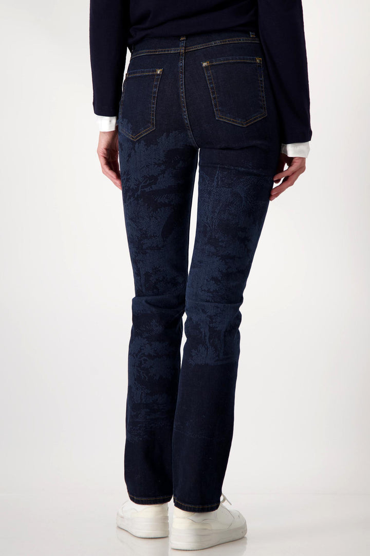 Jeans w English Garden Print