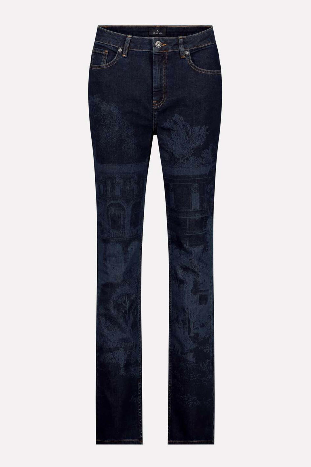 Jeans w English Garden Print