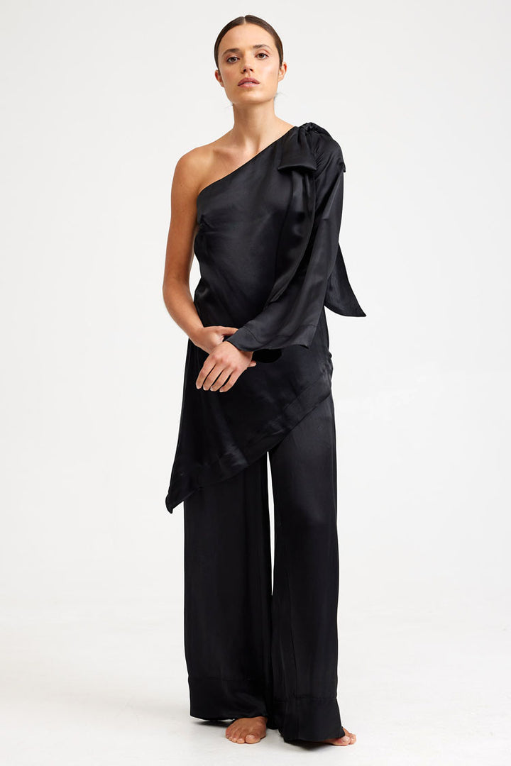 Jemima Top in Nero | FINAL SALE