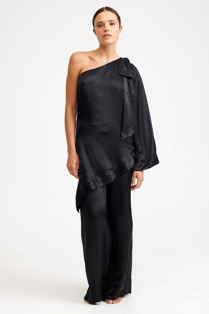 Jemima Top in Nero | FINAL SALE