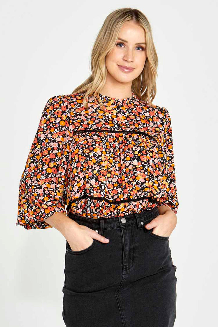 Jemma High Neck Top