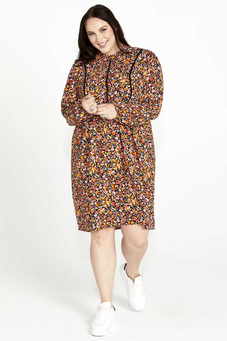 Jemma Long Sleeve Mini Dress