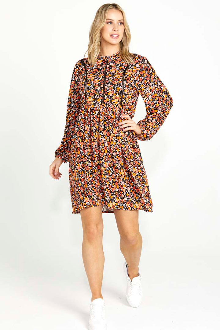 Jemma Long Sleeve Mini Dress
