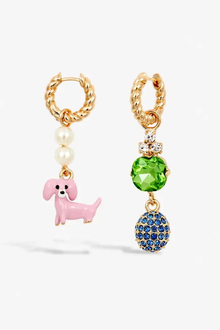 Jerod Hoop Earrings - Dog + Jems