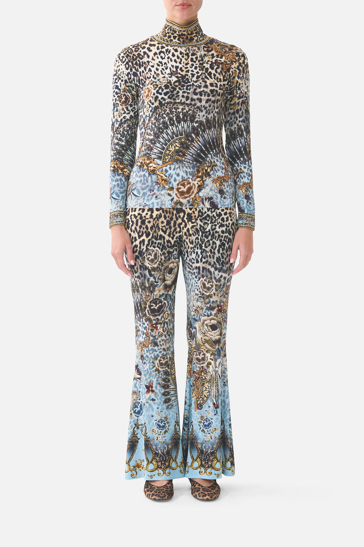Jersey Turtleneck in Fiesta, Siesta, Repeat