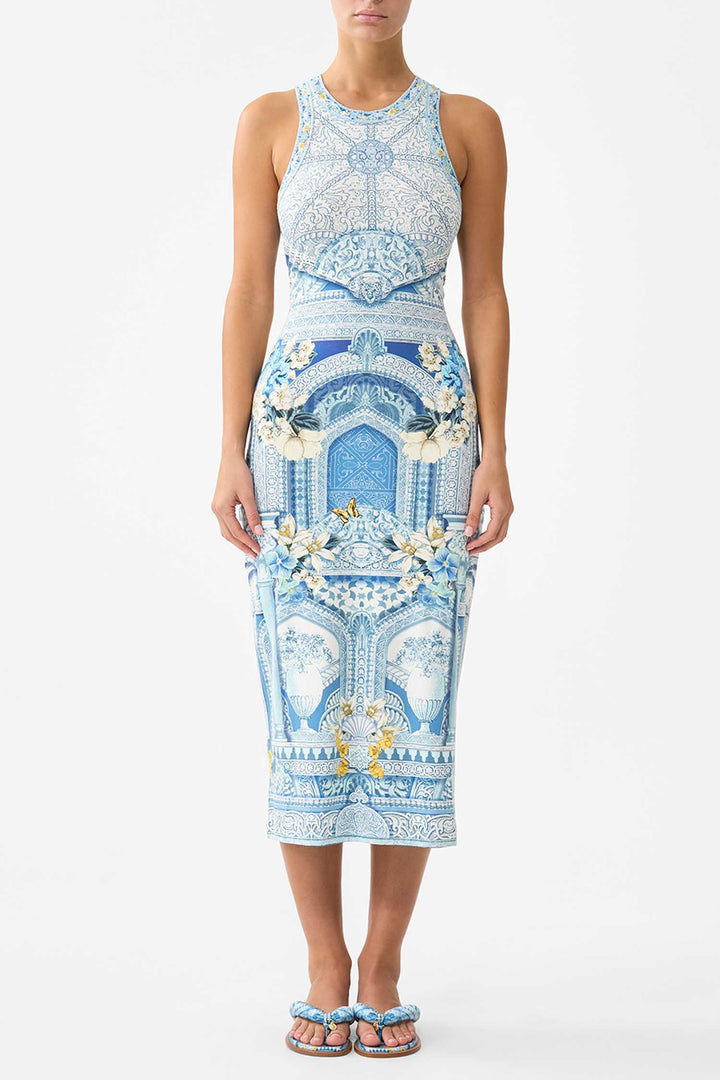 Jersey Tank Dress in De Nada Granada