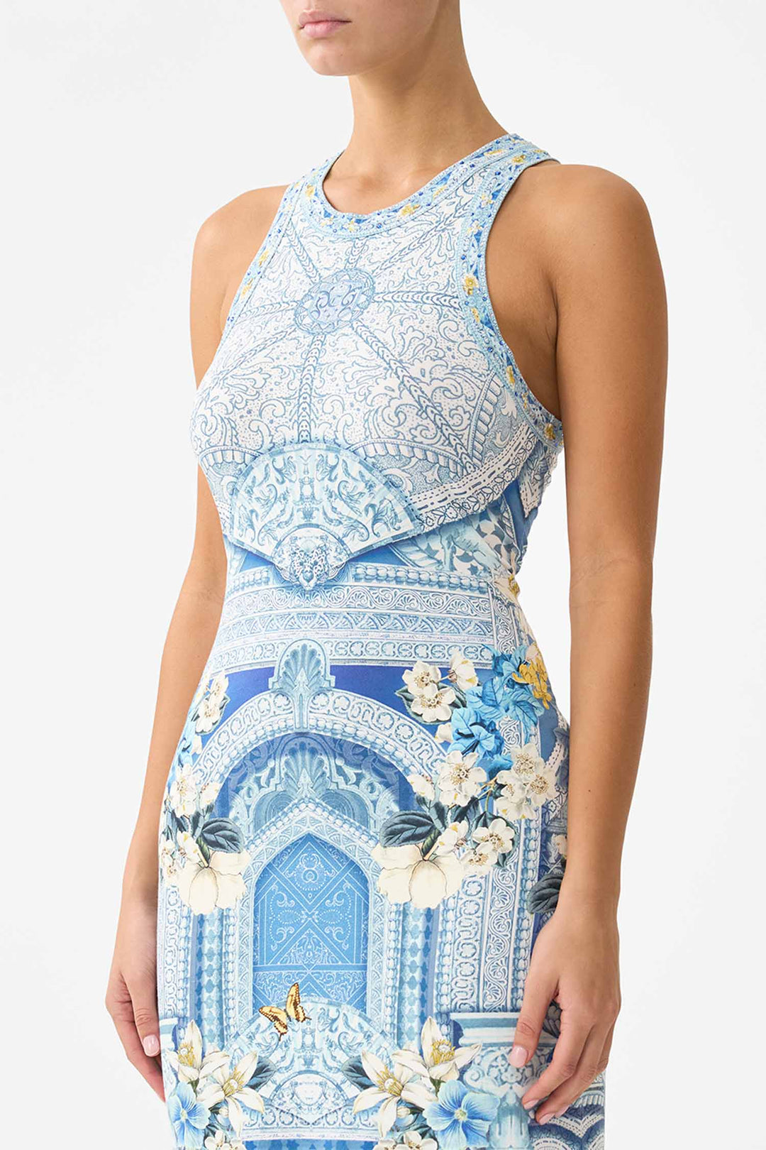 Jersey Tank Dress in De Nada Granada