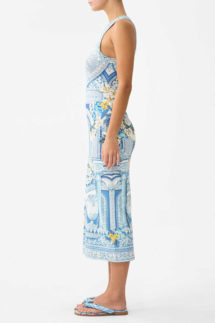 Jersey Tank Dress in De Nada Granada