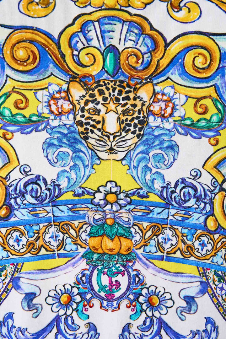 Jersey Tank Dress in Espana Nirvana