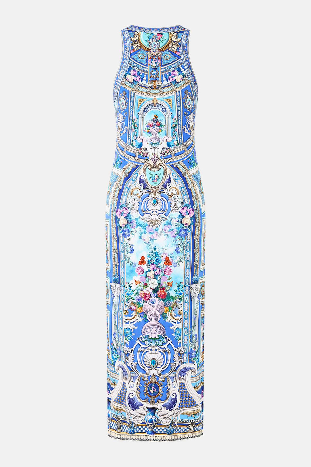 Jersey Tank Dress in Ottoman Opulence