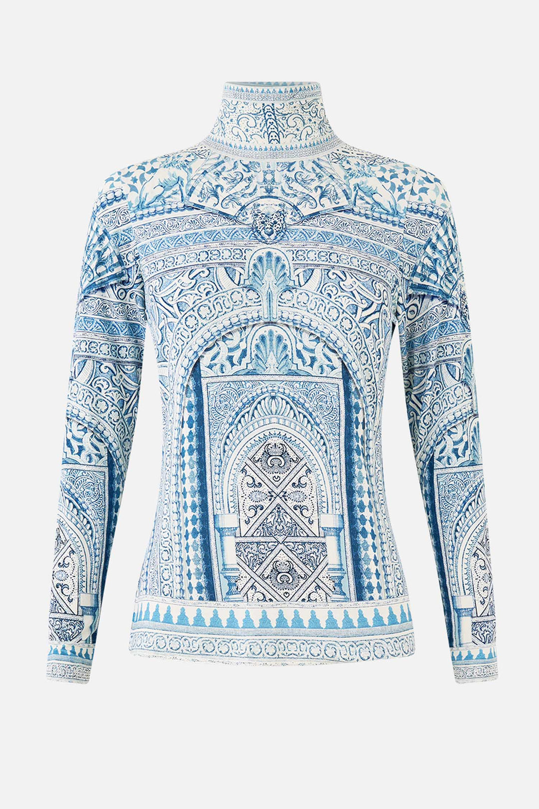Jersey Turtleneck in The Hum of the Alhambra